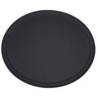 ROY 2227BLK OVAL TRAY 27" BLACK NON-SKID